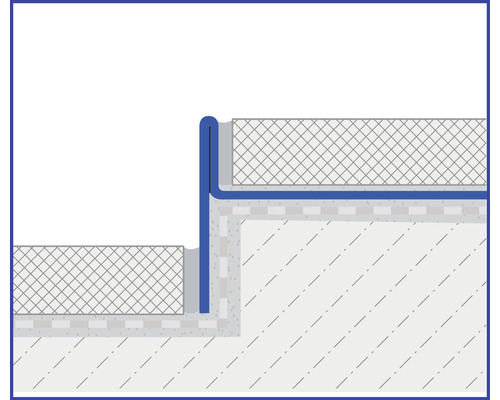 Vue détaillée d''un joint dans le secteur de la construction.