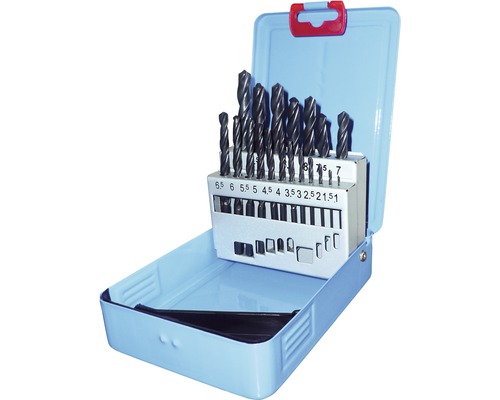 Jeu de forets dans un coffret métallique