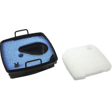 Filtre de bassin avec mousse filtrante et non-tissé filtrant