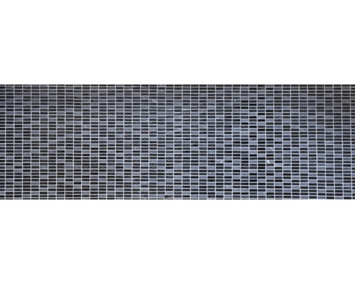 Mosaikfliese mit rechteckigen Elementen.