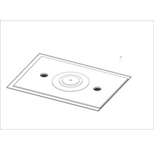 Représentation schématique d''une boîte d''installation pour lampes