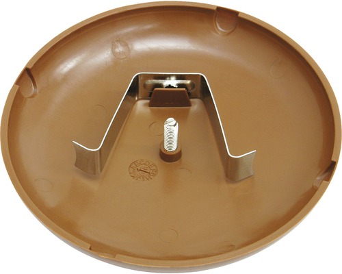 Rosace de plafond avec matériel de fixation