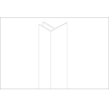 Profilé d''angle en plastique