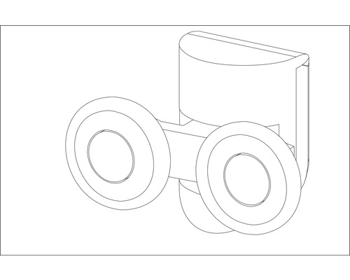 Support à rouleau pour rouleaux de papier