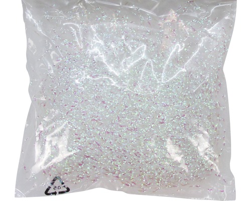 Eine Tüte mit glitzerndem Streumaterial
