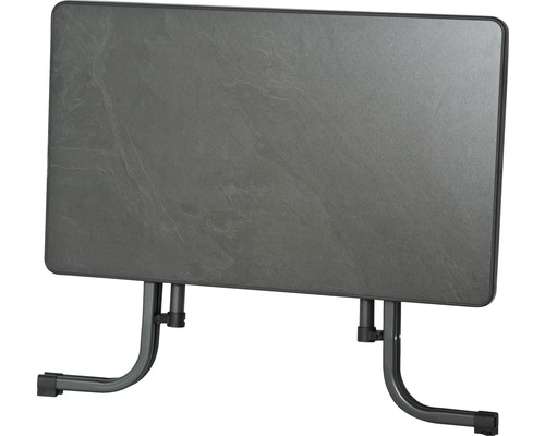 Klapptisch mit Metallgestell