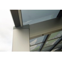 Skiatsu Aluminium-Carport 270x500 cm doppelt eloxiert-thumb-23