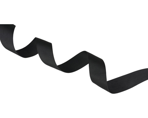 Schwarzes Textilband