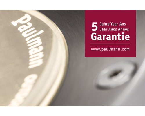 Fünf Jahre Garantie Paulmann