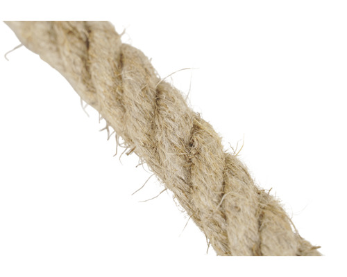 Nahaufnahme eines geflochtenen Seils