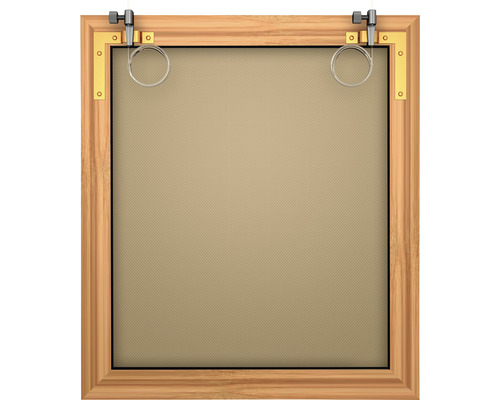 Cadre en bois avec suspension pour images et photos