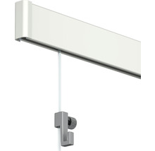 Aufhängesystem All-In-One Click Rail 2 m weiss-thumb-0