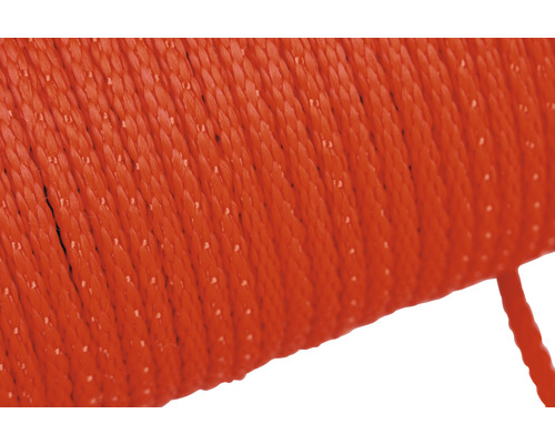 Gros plan d''une corde orange