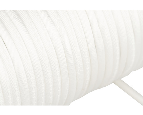 Nahaufnahme von weissem Paracord