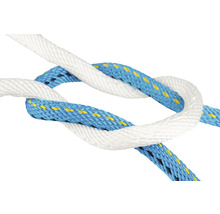 Mamutec Corde Paraloc polyester Ø 4 mm x 200 m bleu/jaune/noir