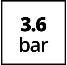 3.6 bar Druckangabe