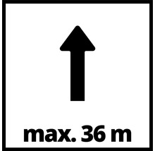 Symbol: Maximale Förderhöhe 36 Meter
