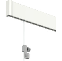 Bilderschiene All-In-One Click Rail 6 m weiss