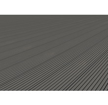 Lames de plancher Konsta WPC Primera gris 26x145x3.000 mm-thumb-1