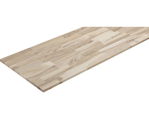 Panneau en bois lamellé-collé cœur de frêne 2000x400x18 mm Panneau en bois de frêne