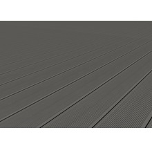 Lames de plancher Konsta WPC Primera gris 26x145x3.000 mm-thumb-2