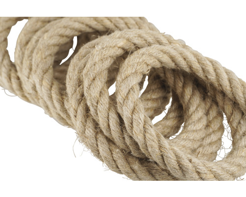 Hanfseil, gedreht