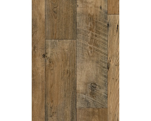 PVC-Boden Faray Holzdielenoptik Rustikal braun Dielen 16,7x120 cm
