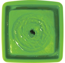 Fontaine d''intérieur verte avec de l''eau