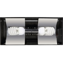 Couvercle d''aquarium avec deux tubes fluorescents