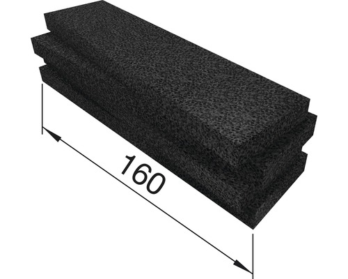 Bande d''isolation en mousse, 160 millimètres