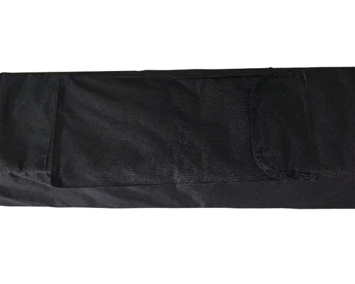 Sac de transport noir avec compartiments