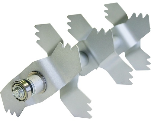 Lame de scarificateur avec roulement pour outils de jardin