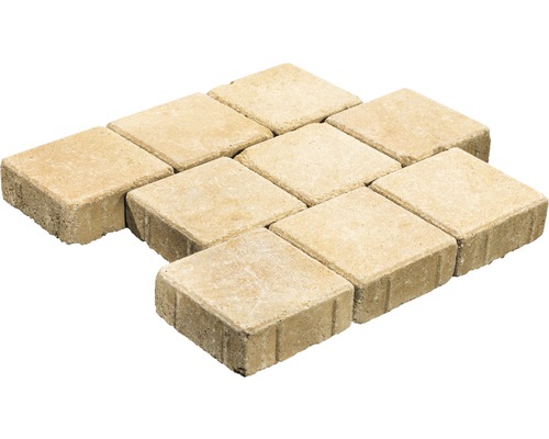 Pavés carrés en pierre