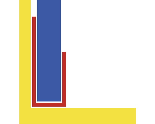 Abstraktes Design mit geometrischen Formen