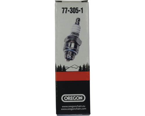 Bougie d''allumage Oregon sur l''emballage