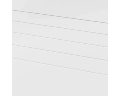 Gros plan d''un revêtement en bois blanc avec assemblage rainure et languette