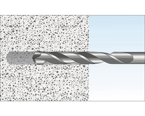 Foret perçant un mur