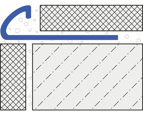 Schéma d''un joint pour les applications de construction