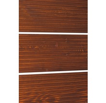 Façade en bois avec rainure et languette