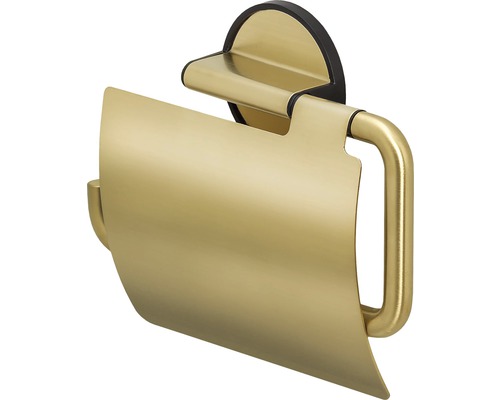 Porte-papier toilette en métal pour montage mural
