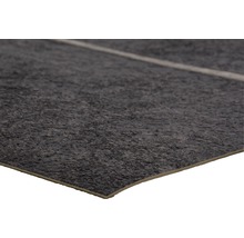 PVC-Boden Mimas Fliesenoptik anthrazit Fliesen 33x33 cm 300 cm breit (Meterware)