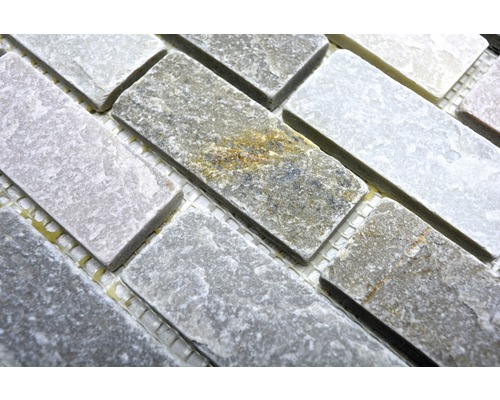 Carreaux de mosaïque en pierre naturelle, rectangulaires