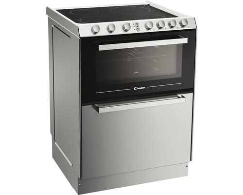 Elektroherd mit Glaskeramikkochfeld und Backofen