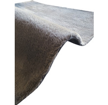 Tapis gris aspect fausse fourrure