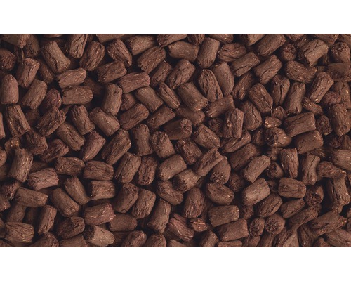 Nahaufnahme von Pellets als Brennstoff