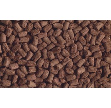 Nahaufnahme von Holzpellets