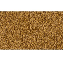 Gros plan de granulés pour poissons