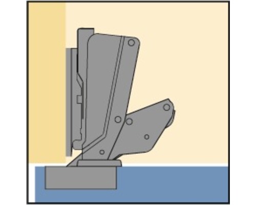Wandhalterung für Möbel