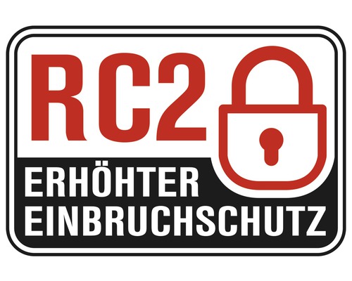 Sceau RC2 Protection accrue contre le cambriolage