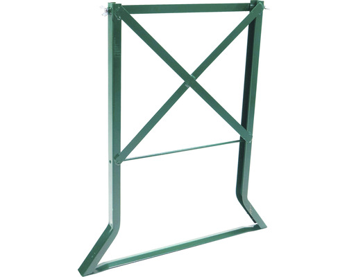 Tréteau métallique avec entretoise en X pour projets de construction